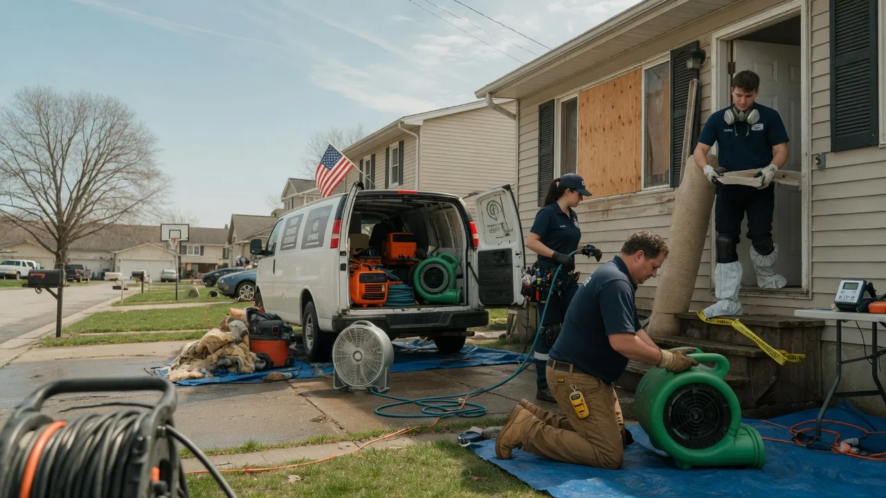 Water Damage Restoration in Hillsville, PA near me